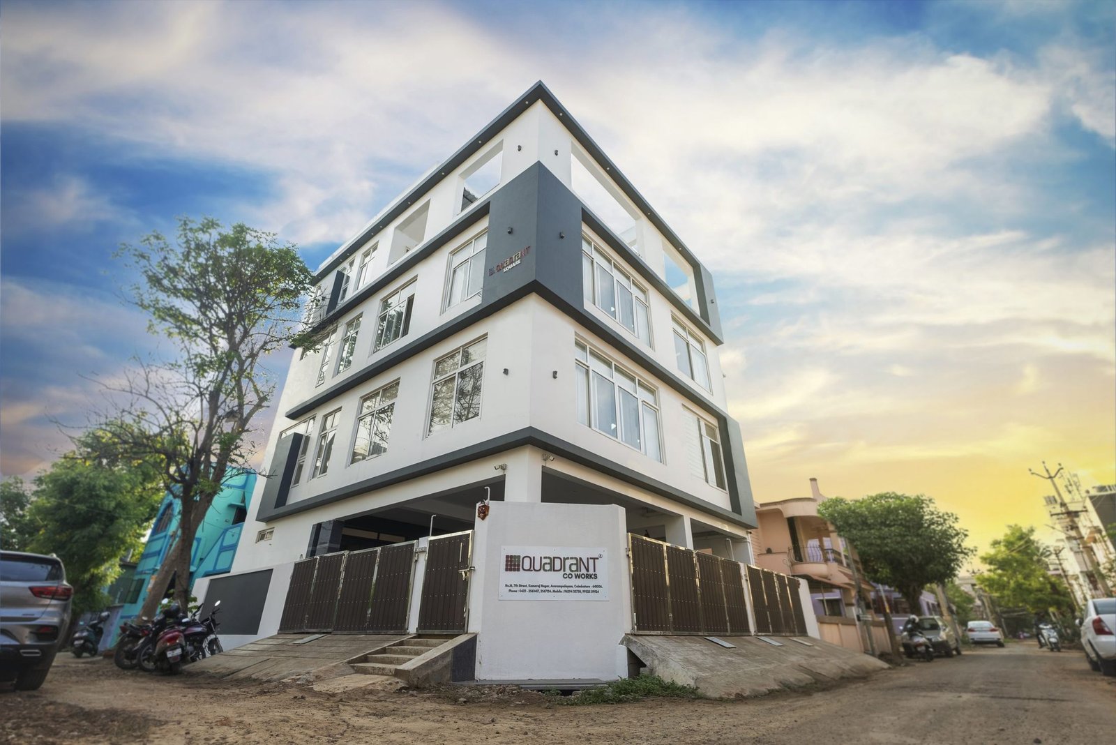 Quadrant Square building in Avarampalayam, Coimbatore